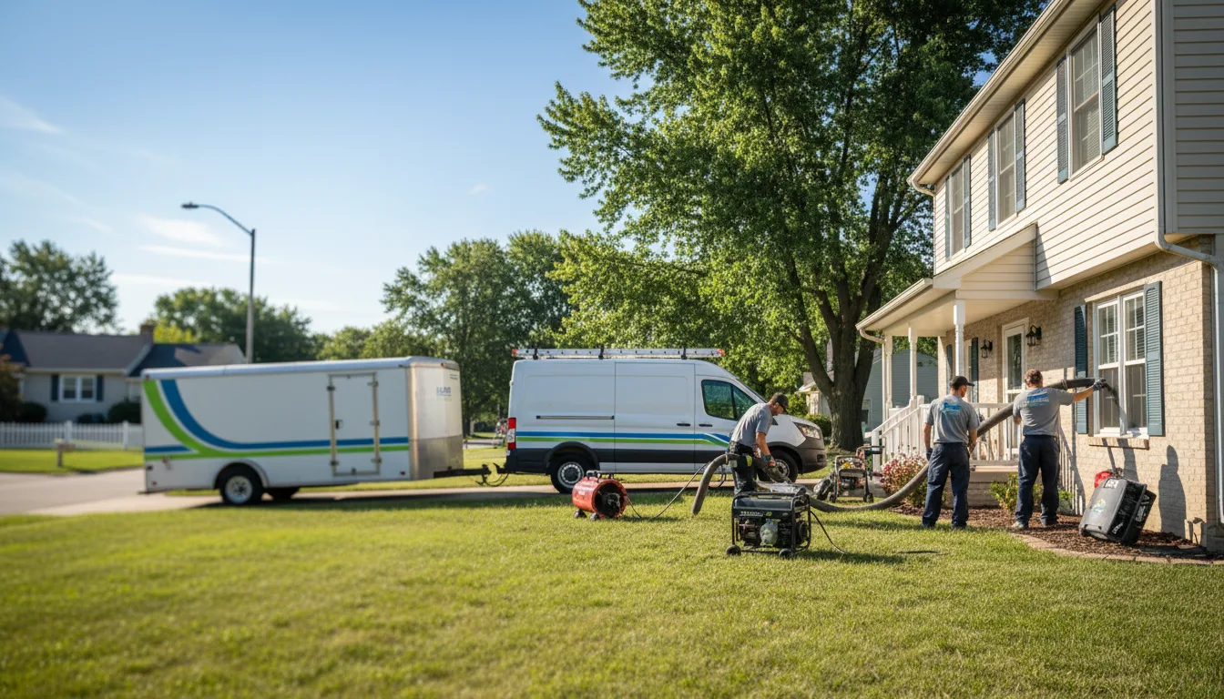 Flooded Basement Restoration And Cleanup With Repair in New Providence, IA near me